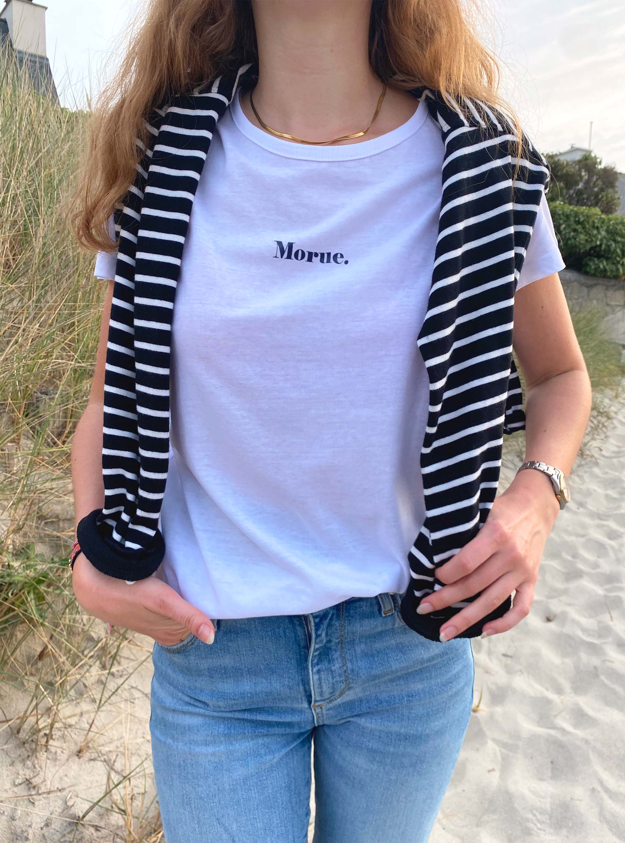 saloha tshirt ecoresponsable bord de mer morue marque made in france coton bio trébeurden perros guirec trégastel ploumanach tote bag sweat vegan